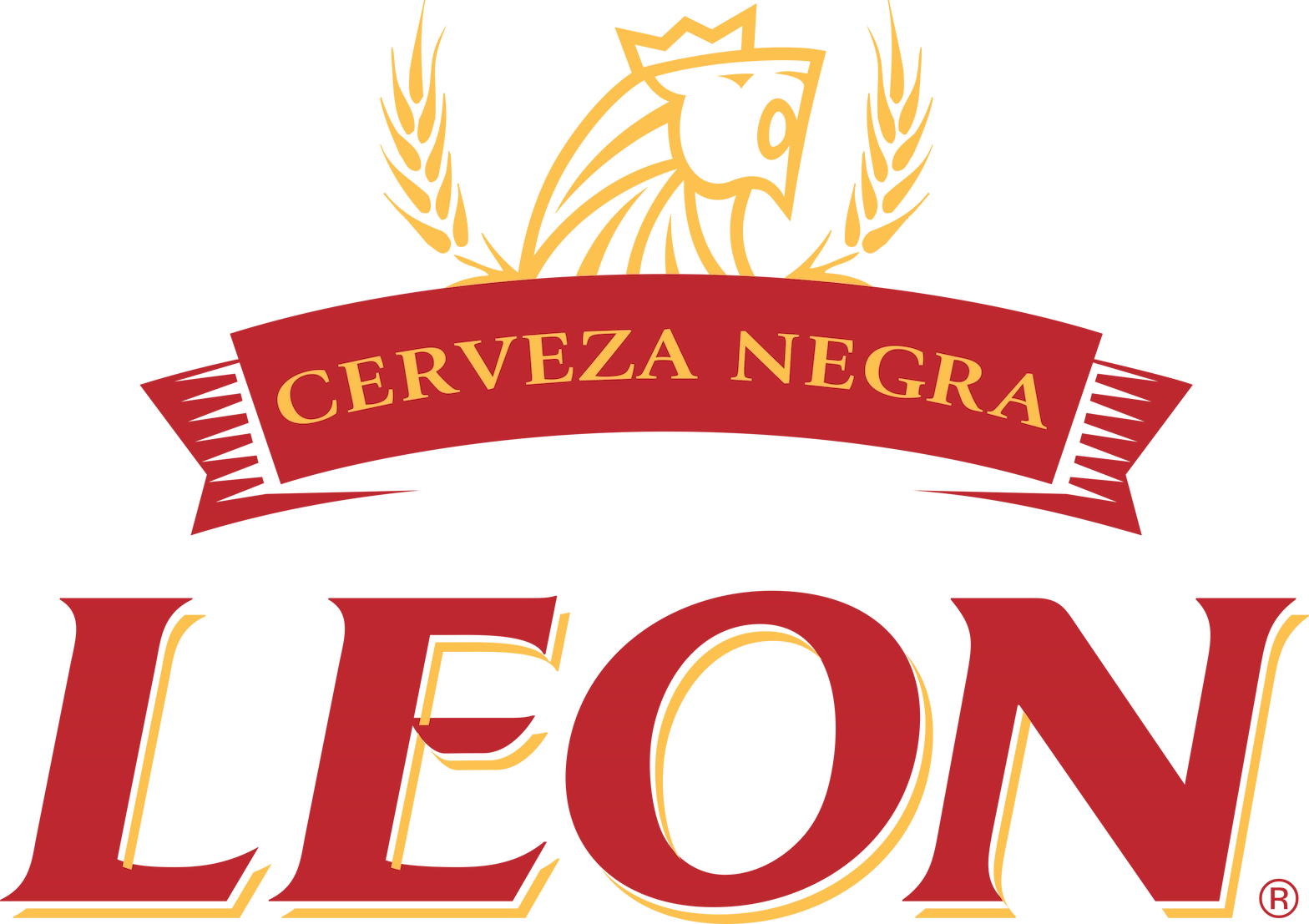 Logo de León, cerveza negra para distribución en Atizapán