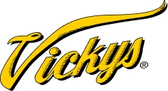 Logo de Vicky's disponible en el portafolio de Corona Atizapán